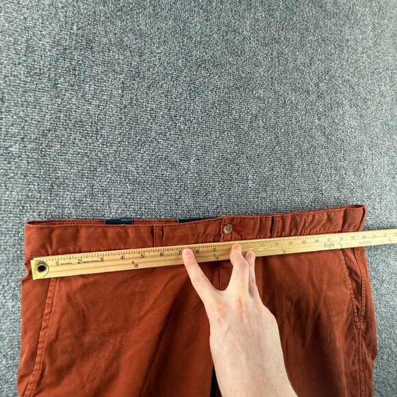 NWT Cremieux Soho Peach Orange 40x30 Pants Chino Twill Comfort Stretch Men - Picture 10 of 14
